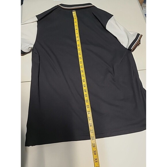 Casa Moda Couture Polo Shirt Mens Black/White Extra Large (AA6) - Picture 9 of 9